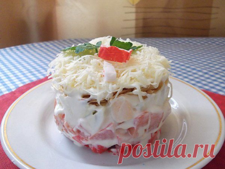 Салатик порционный | Кулинарный сайт Литвиновой Анны