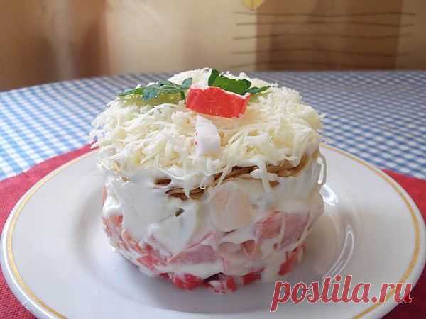 Салатик порционный | Кулинарный сайт Литвиновой Анны