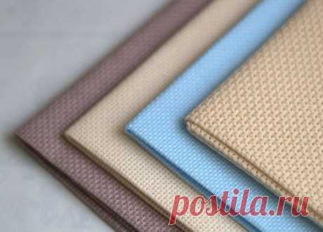 Виды канвы для вышивания и выбор лучшей с учетом техники вышивки и типа ниток