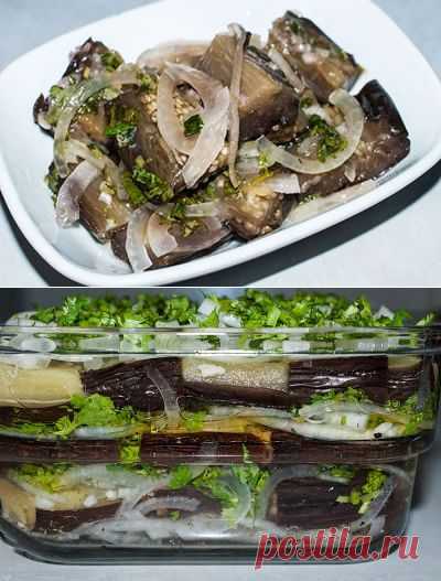 Маринованные баклажаны