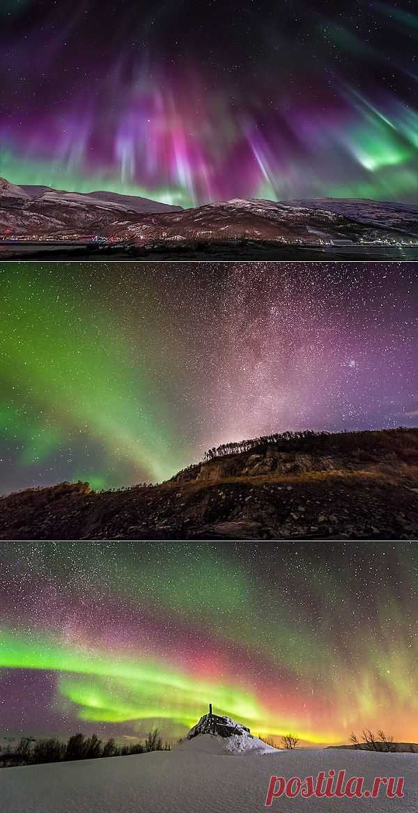 (+1) комм - Полярное сияние | Наука и техника