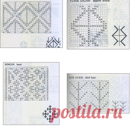 Anatolian knitting charts - Monika Romanoff - Веб-альбомы Picasa(138 узоров)