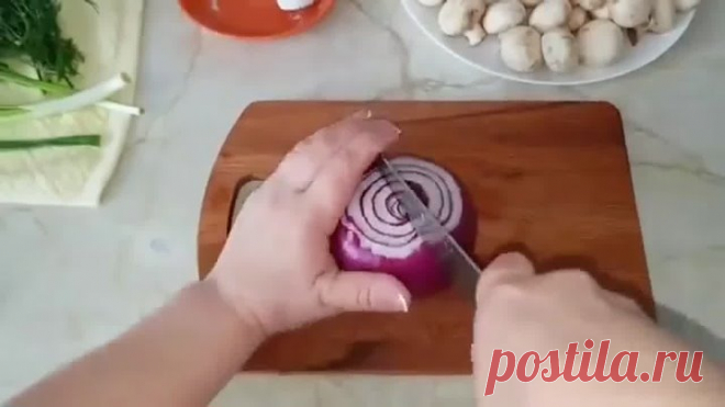 Постный жюльен с картофелем. Цыганка готовит. Gipsy cuisine. (360p)
