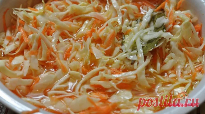 ОЧЕНЬ ВКУСНАЯ И АРОМАТНАЯ МАРИНОВАННАЯ КАПУСТА С БОЛГАРСКИМ ПЕРЦЕМ ЗА СУТКИ М...
