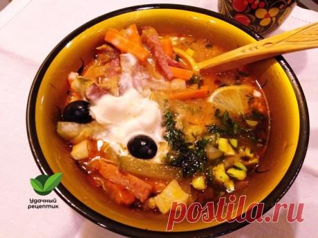 Сборная мясная солянка – Удачный рецептик