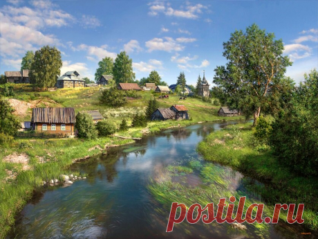 Березовый шум... 2 стихотворения о красе нашей матушки Руси. Березовый шум уплывал в небеса,
Где птиц перелетных слышны голоса.
Где иволга плачет до самой зари
И шумною стайкой летят сизари.