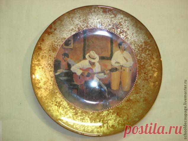 Декупаж и травление потали - Ярмарка Мастеров - ручная работа, handmade