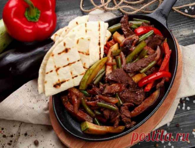 Фахитос с говядиной - Пошаговый рецепт с фото своими руками. Домашние рецепты