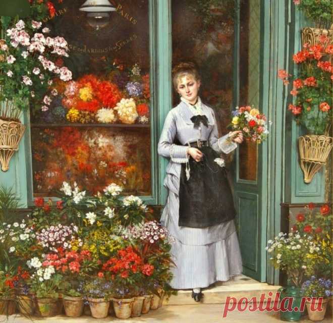 Jules Emile Saintin (1829-1894) - | Виртуальный мир Panter Woman