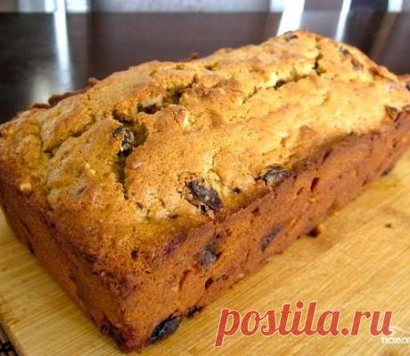 Кекс с изюмом и грецкими орехами.Суппер рецепт!