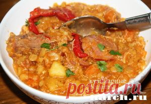 Горошница в котелке  |  Харч.ру  - рецепты для любителей вкусно поесть