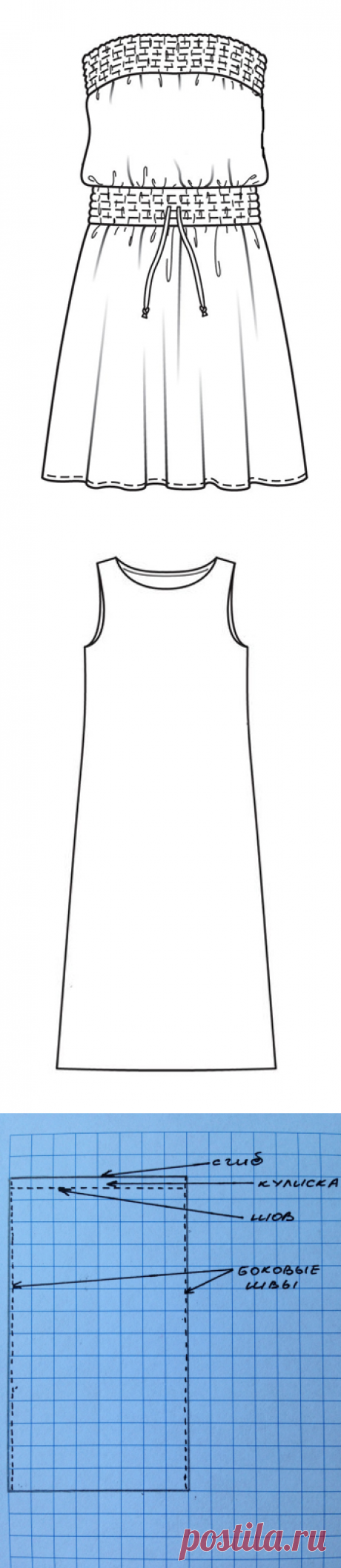 Три способа сшить летнее платье без выкройки / Мастер-классы / Burdastyle