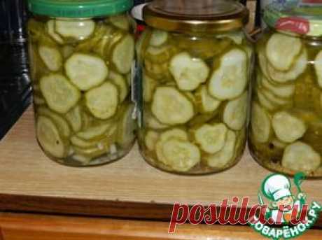 Маринованные огурцы &quot; Не жалейте уксуса&quot; - кулинарный рецепт