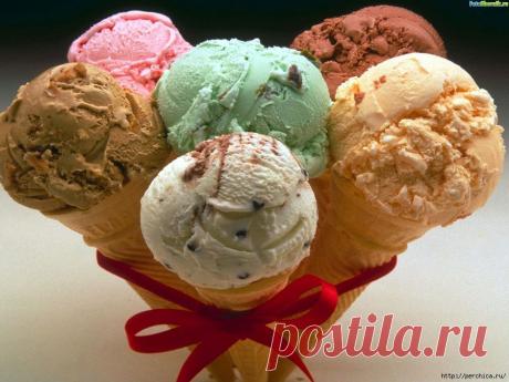 Рецепты домашнего мороженного.