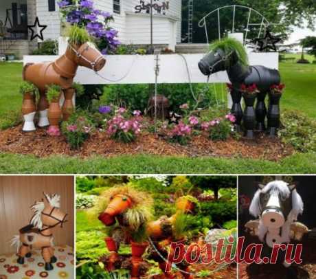Painted Clay Pot Critters How To Make Planters Tutorial