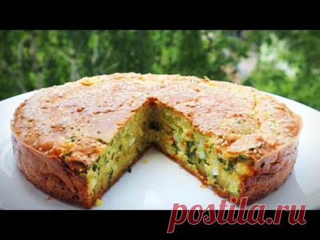 Самый Простой Кабачковый Пирог без Заморочек