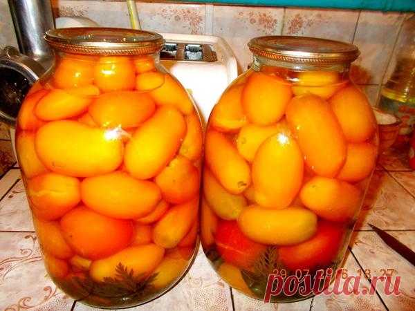 Рецепт вкусных помидоров!