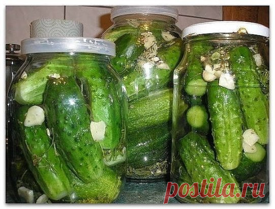 Незабываемые на вкус огурчики в 