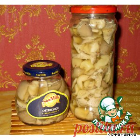 Маринованные вешенки – кулинарный рецепт