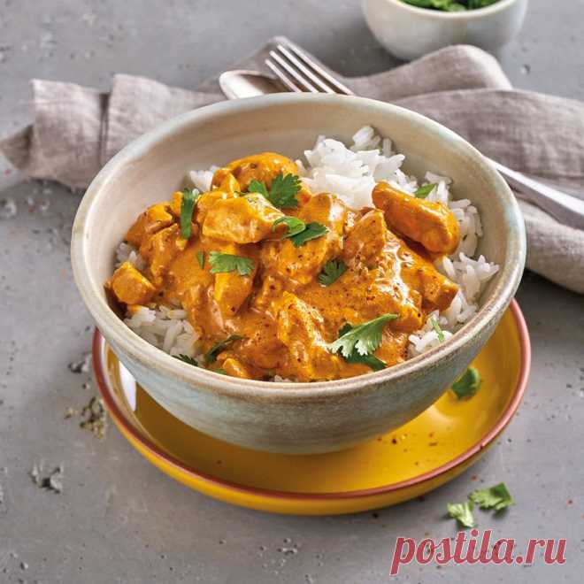 Indischer Hähnchentopf mit Reis Rezept | WW Deutschland