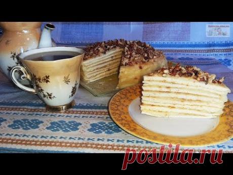 Торт на сковороде с заварным кремом (+ВИДЕО) - Затейка.com.ua - рецепты вкусных десертов, уроки вязания схемы, народное прикладное творчество
