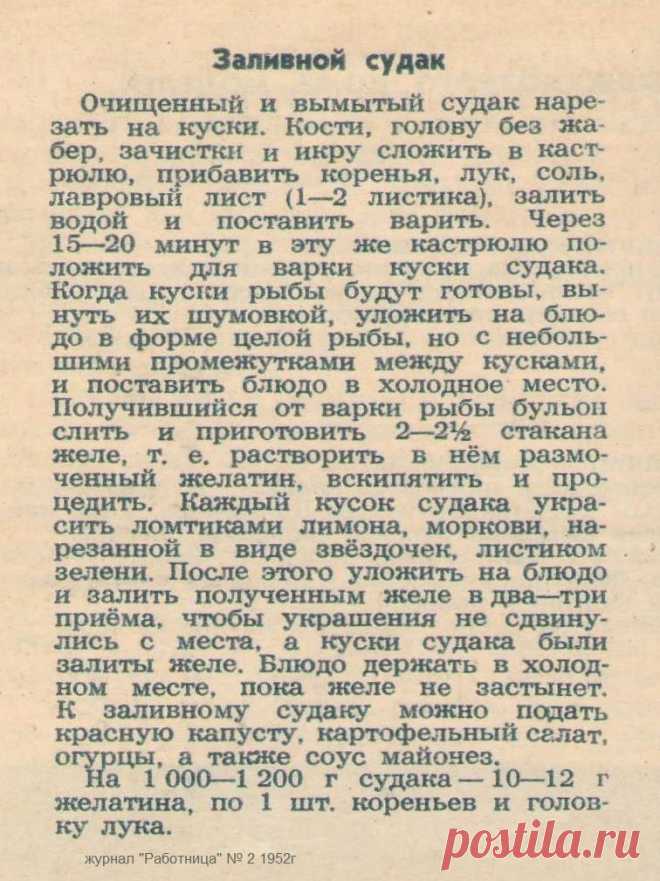 Заливной судак