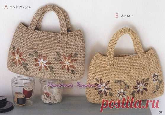 25 сумочек крючком. Журнал со схемами - Handmade-Paradise