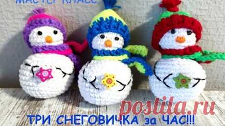 СВЯЖИ СНЕГОВИЧКОВ ЗА ЧАС!/МАСТЕР КЛАСС