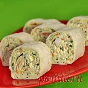 Вкусные начинки для рулета из лаваша
