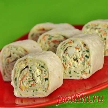Вкусные начинки для рулета из лаваша