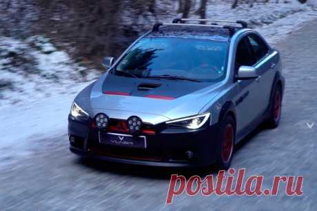 Mitsubishi Lancer с роскошным салоном для самураев (22 фото) . Чёрт побери