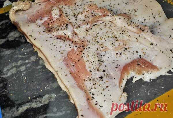 Мясной рулет Панчетта из свиной грудинки