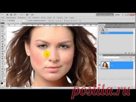 Как в фотошопе открыть глаза