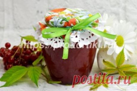 Желе из калины на зиму - пошаговый рецепт с фото