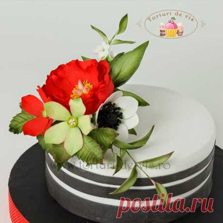 Torturi - Viorica's cakes: Flori pentru Maria