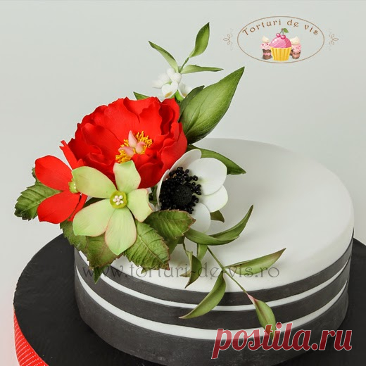 Torturi - Viorica's cakes: Flori pentru Maria