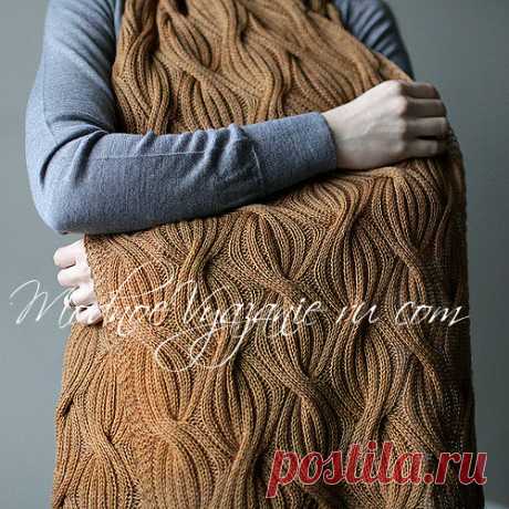 Двухсторонний снуд спицами от Kathleen Cubley - Modnoe Vyazanie ru.com