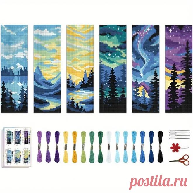 набор для самостоятельного изготовления закладок с крестиком - Temu Moldova