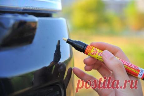Карандаш для удаления царапин с автомобиля: отзывы о маркере для авто