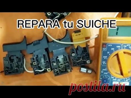 Reparación de suiche de taladro solución y formas en que trabajan