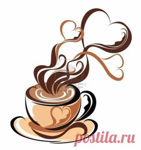 чашка кофе картинки стилизованные: 2 тыс изображений найдено в Яндекс Картинках