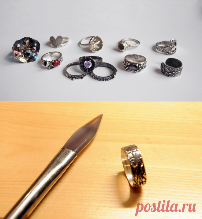 Как это сделано: серебряное кольцо своими руками • НОВОСТИ В ФОТОГРАФИЯХ