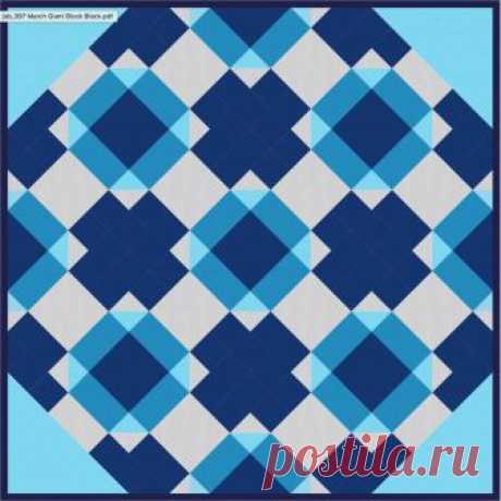 March Giant Block Tutorial | Kitchen Table Quilting
