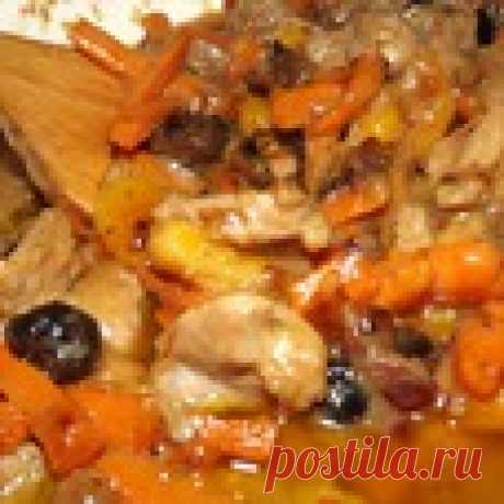 Цимес мясной по рецепту тети Двойры из Одессы Кулинарный рецепт