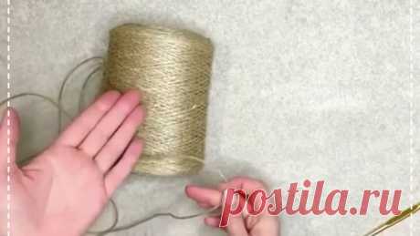 Вязание в 3 нитки с одного мотка