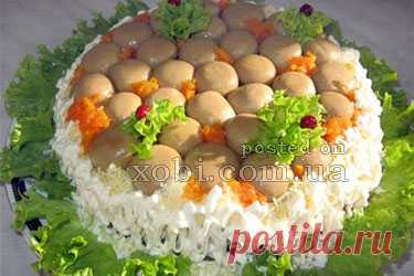 салат «грибная поляна»