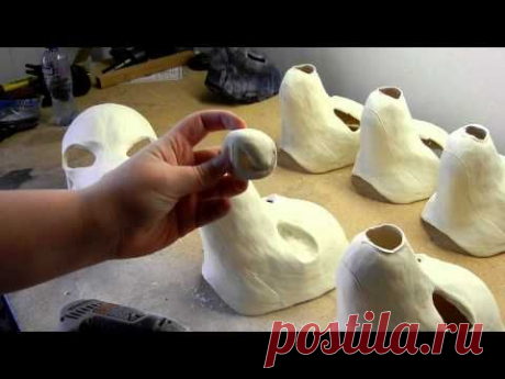 Cutting resin blanks