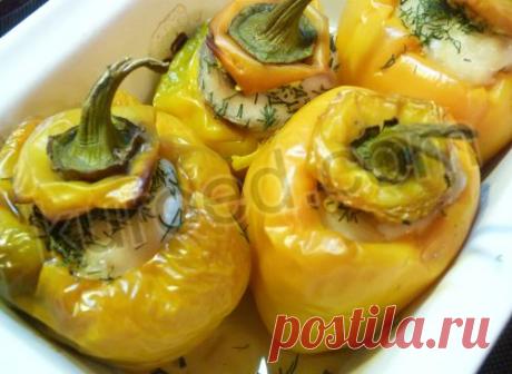 РЕЦЕПТЫ | Рыба, запeчeнная в перцах