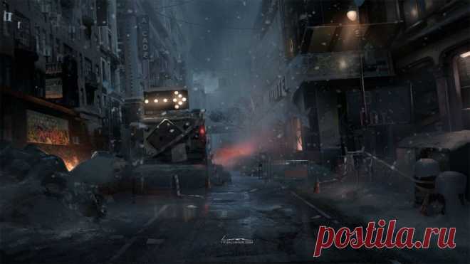 Фантастические пейзажи Titus Lunter - postnext.com