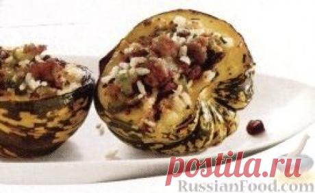 Рецепт: Тыквы фаршированные на RussianFood.com